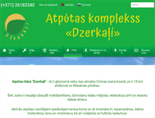 Tablet Screenshot of dzerkali.lv